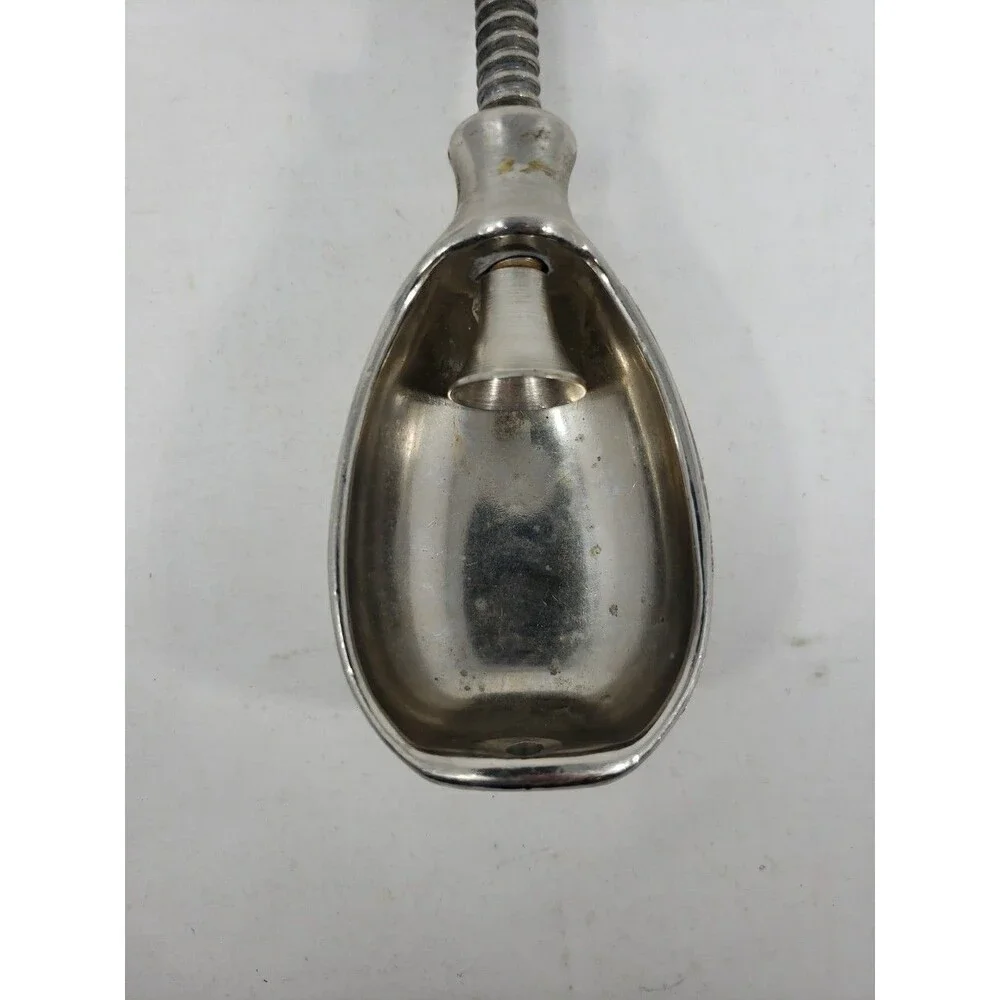 Vintage Nut Cracker Screw Type T-Handle Pineapple Shaped All Metal HMQ Style